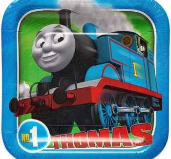 Thomas the Train 7" Luncheon Paper Plate - 8 Piece Count (Party Supplies)