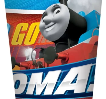 Thomas the Train 9oz Paper Cups - 8 Piece Count (Party Supplies)