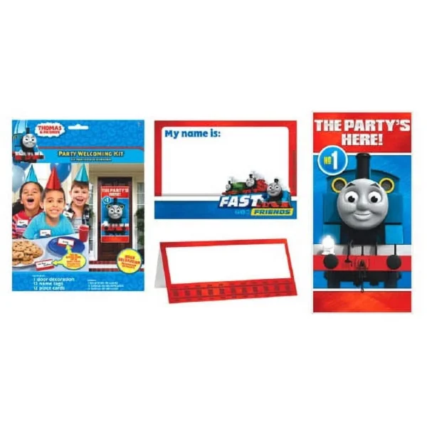 Thomas the Train Welcoming Party Kit - 25 Count (Party Supplies)