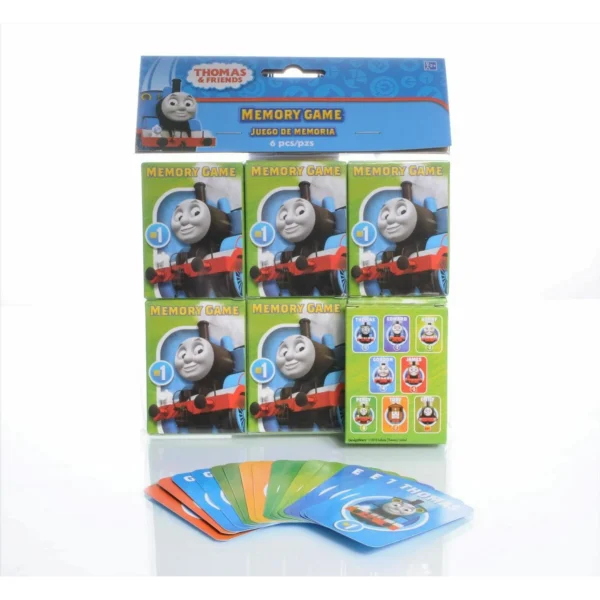 Thomas the Train Memory Card Game - 6 Count (Party Supplies, Party Favor)